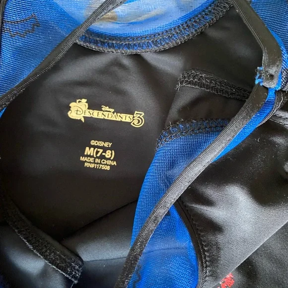 Descendants 3 leotard with flowy skirt - Picture 3 of 4